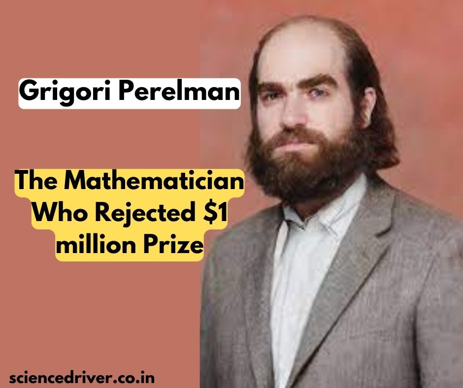 sciencedriver.co.in/2023/01/grigor…
On18 March 2010; Clay Institute of Mathematics announced that the Russian Mathematician Grigori Perelman had eligible to receive the first ever Millennium Prize for his outstanding work on Poincare Conjecture.
#Mathematics #grigoriperelman #fieldsmedal