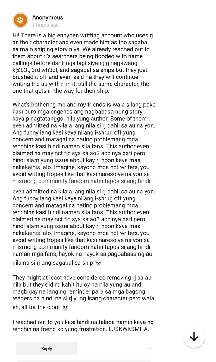 katyrmiese's tweet photo. imagine having that huge ass following yet you can't exhaust your platform for the better good and yet, ikaw pa 'tong nangunguna sa paglaganap ng negativity sa au community AHAHHA hi @celestefics, usap naman tayo 😗 https://t.co/GHfCwz64nQ