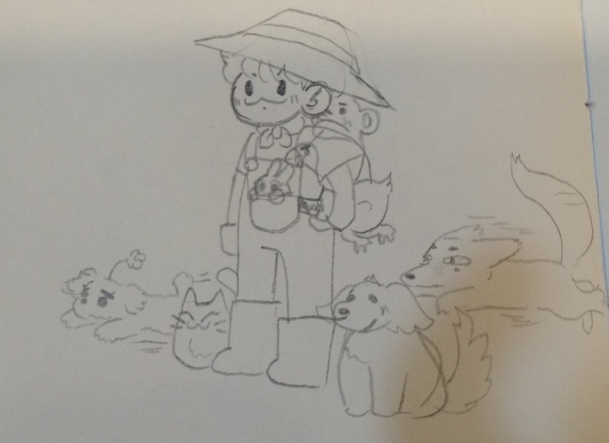 「Farmer Hong 」|Badrina // 🐧🎤のイラスト