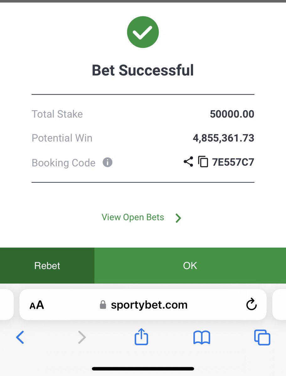 Kingsolomon_Jnr's tweet photo. 7E557C7. 55 odds. My edit of the 800 odds I posted yesterday. Goodluck. Please stake responsibly. You can ignore as well. 🙏 https://t.co/UNvtWgKNpd