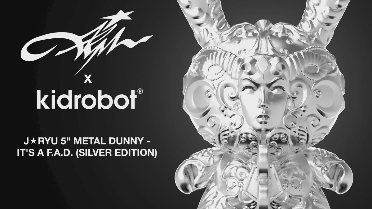 spankystokes's tweet photo. J★RYU x #Kidrobot - 5" metal "IT'S A F.A.D." Dunny silver edition (PRE-ORDER)! https://t.co/OwLwpWMg4D #Dunny #JRYU #KidRobot #Metal https://t.co/VVc7DzJZJP