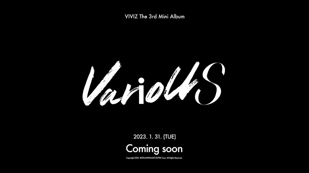 VIVIZ 3rd Mini Album VarioUS

1 PVLE + POB
Sort to the member you want
Exc local postage only 
wm RM7 em RM17

#pasarviviz #pasargfriend 
<a href="/GfriendMYtrade/">GfriendMYTrade🇲🇾</a> <a href="/gfriend_trading/">GFRIEND Trade</a>