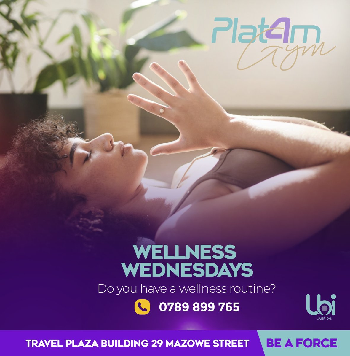 Plat4mGym's tweet photo. At Plat4m gym we will help you improve your mind, body, and spirit. Deepen your connection to yourself, increase your overall wellbeing through coaching, support, and motivation. Designed for you.
Visit us today and start your wellness journey.
#BeWhole #JustBe #WellnessWednesday https://t.co/xiGdE4QhmN