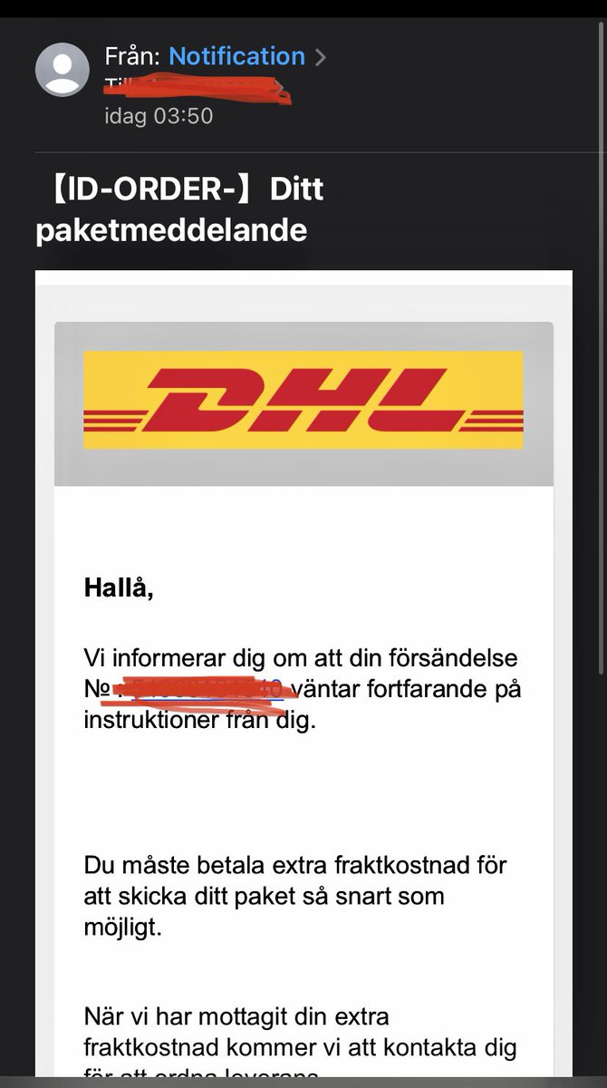 Yeah, I guess the phishing people are also loving <a href="/thinkific/">Thinkific</a> pricing scheme as they are using it to try to scam people, pretending to be DHL.