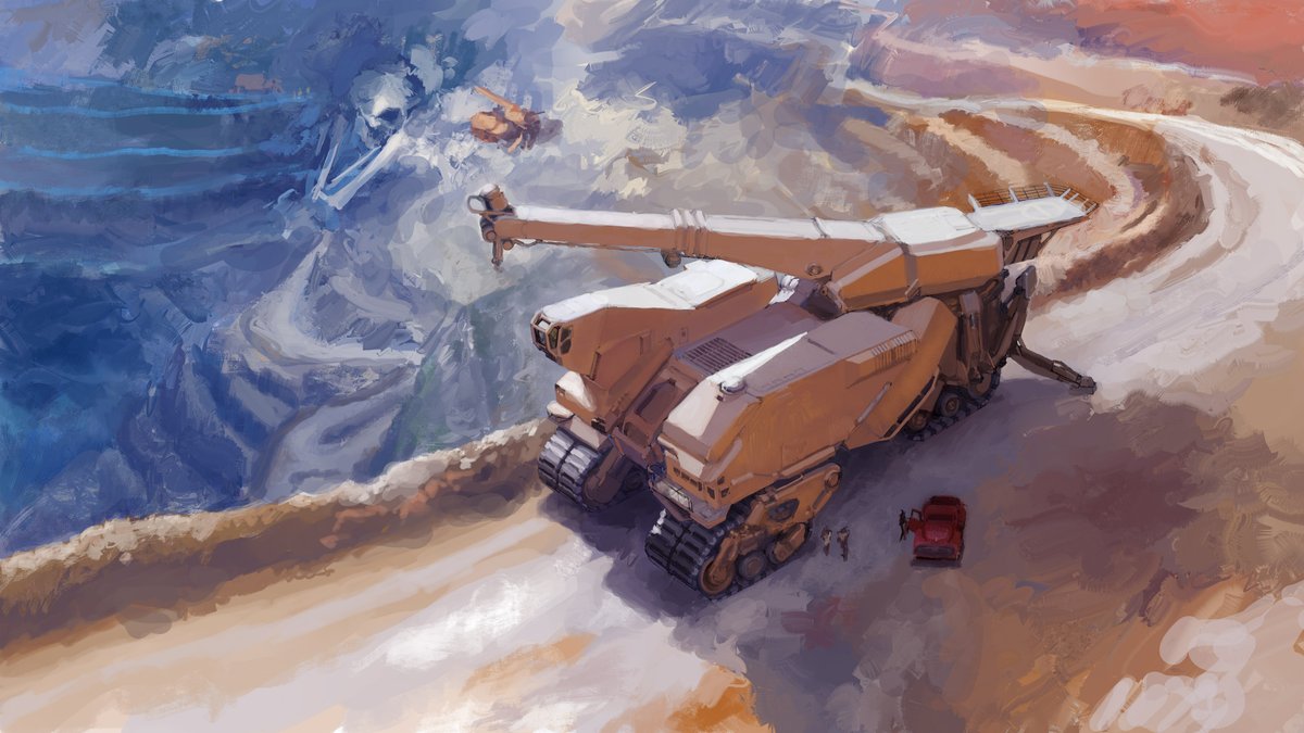 「Late for #PortfolioDay day because somet」|Mike Doscherのイラスト