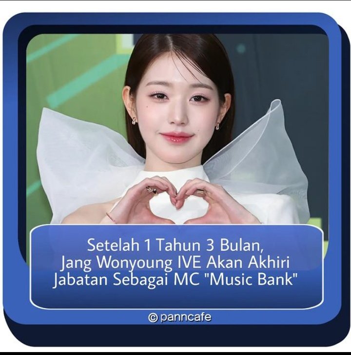 girlgrouparea's tweet photo. Yah sedih bgttt, thank u Wony, pasti aku bkln kgn liat dia nge-MC lagi ๐ฅบ๐ฅบ๐ฅบ, btw menurut kalian siapa yg kira-kira jadi gantinya? Gg! https://t.co/hLNYIA2XSx