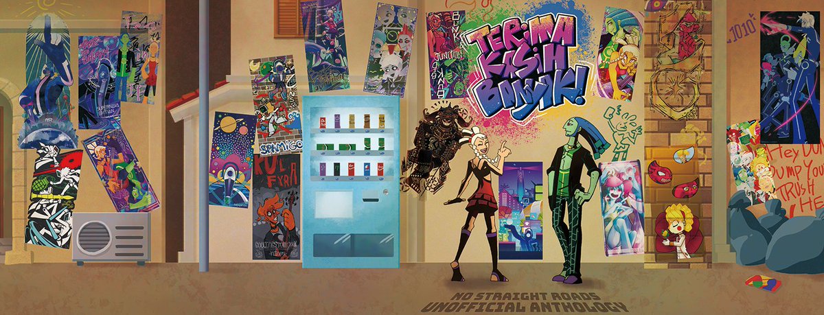 NSRockFes_JP's tweet photo. We finally would be able to show you the full cover art of the anthology and all participants from worldwide!

This anthology would be sold at @SCtheDOH 's ko-fi shop, which be held the event "NSRock Fes in Japan" at the pictSQUARE on 2/5, so please stay tuned!!
#NSRockFes_JP https://t.co/ThLzrkq38X