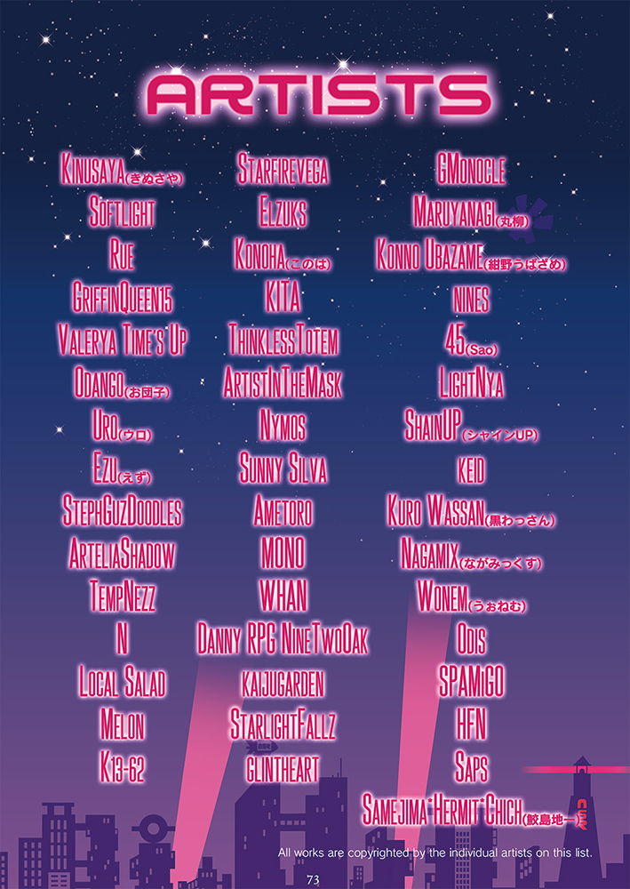NSRockFes_JP's tweet photo. We finally would be able to show you the full cover art of the anthology and all participants from worldwide!

This anthology would be sold at @SCtheDOH 's ko-fi shop, which be held the event "NSRock Fes in Japan" at the pictSQUARE on 2/5, so please stay tuned!!
#NSRockFes_JP https://t.co/ThLzrkq38X
