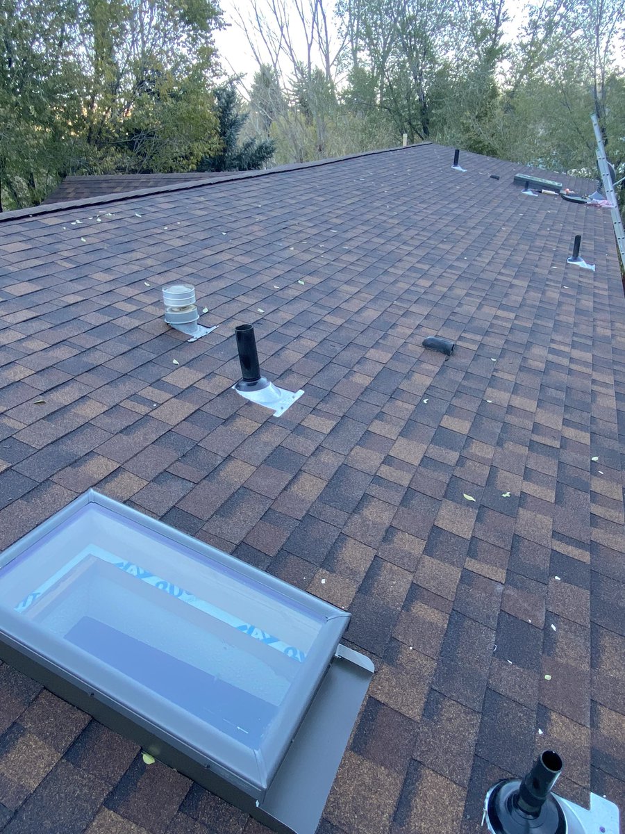 mountainroofers's tweet photo. Gypsum. Esparsen residence. https://t.co/toij0VFi33