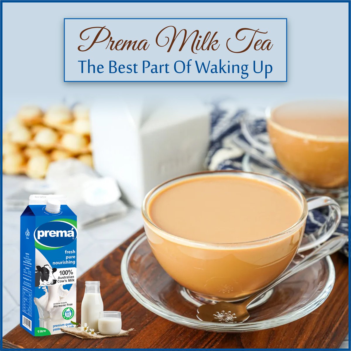 PremaMilk's tweet photo. 𝐓𝐡𝐞 𝐛𝐞𝐬𝐭 𝐩𝐚𝐫𝐭 𝐨𝐟 𝐰𝐚𝐤𝐢𝐧𝐠 𝐮𝐩!

The rarest tea experience with Prema Milk !
Purity guaranteed.

#PremaMilk #premaproducts https://t.co/236mFBaolK