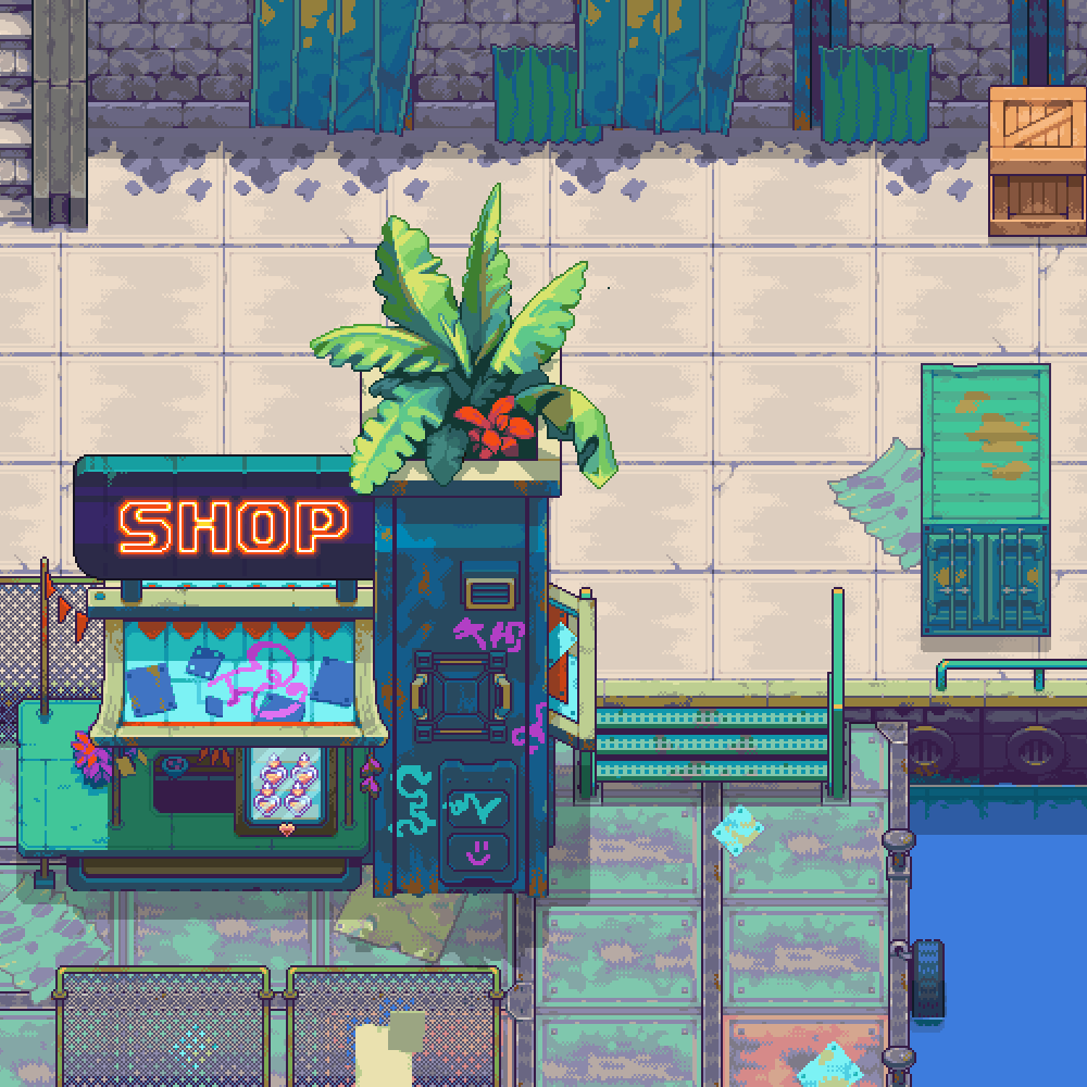 Lighterfeef's tweet photo. Hey, it's #PortfolioDay 😊
I'm a freelance artist specialized in #pixelart tile sets 👋 https://t.co/GU4olVdlmN