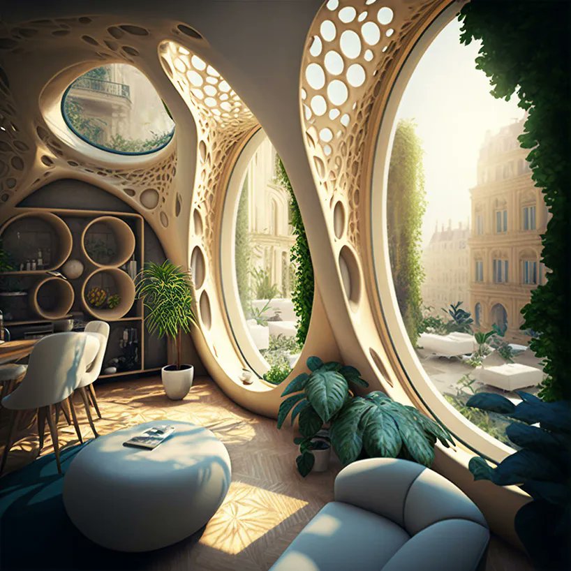 designboom's tweet photo. . @VCALLEBAUT uses AI to envision green, breathable 'haussmannian' architecture in paris https://t.co/Qlx6gC8kFb https://t.co/6ou8UiIdA8