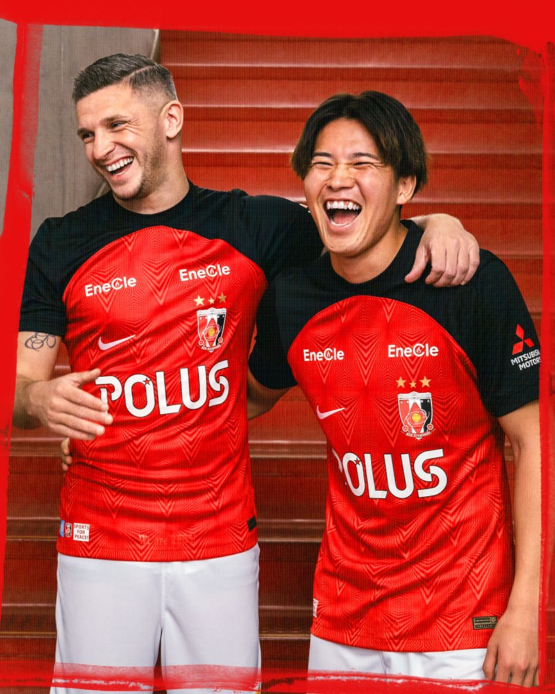 kitstown's tweet photo. ♦️
Nike × Urawa Red Diamonds 2023 new home &amp; away kits.

#UrawaRedDiamonds
#NikeFootball
#football #soccer #kitstown https://t.co/7jPJTXsPVK