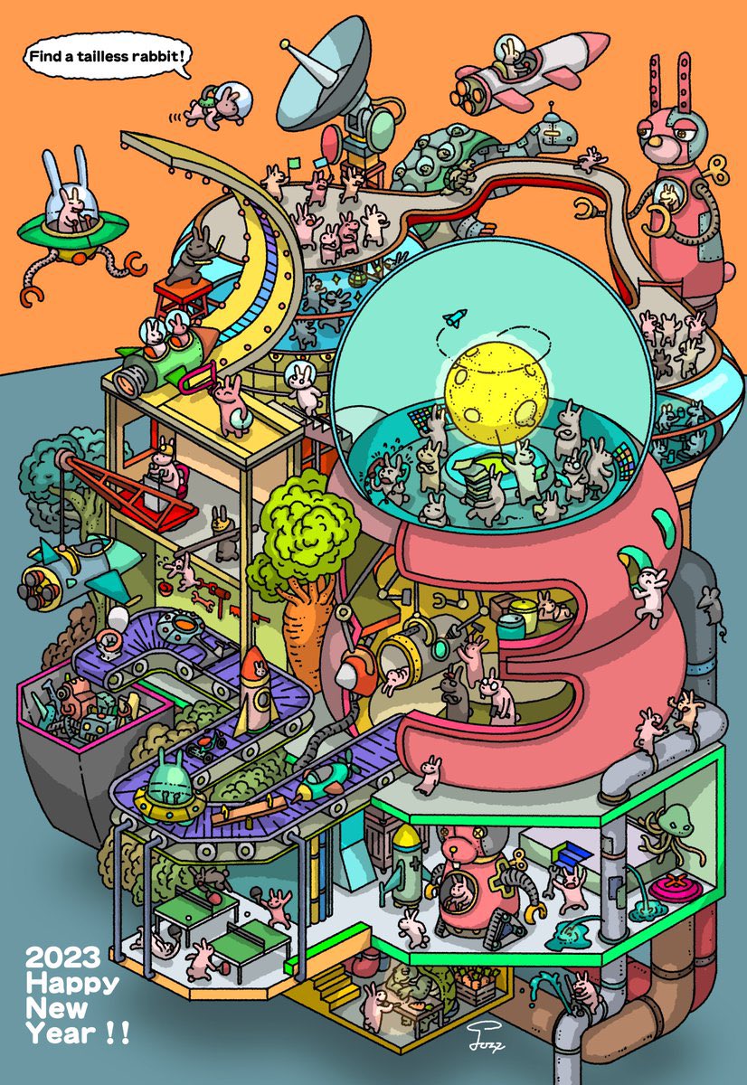 「#PortfolioDayHello, my name is gozz, a f」|gozz/ごず🏝のイラスト