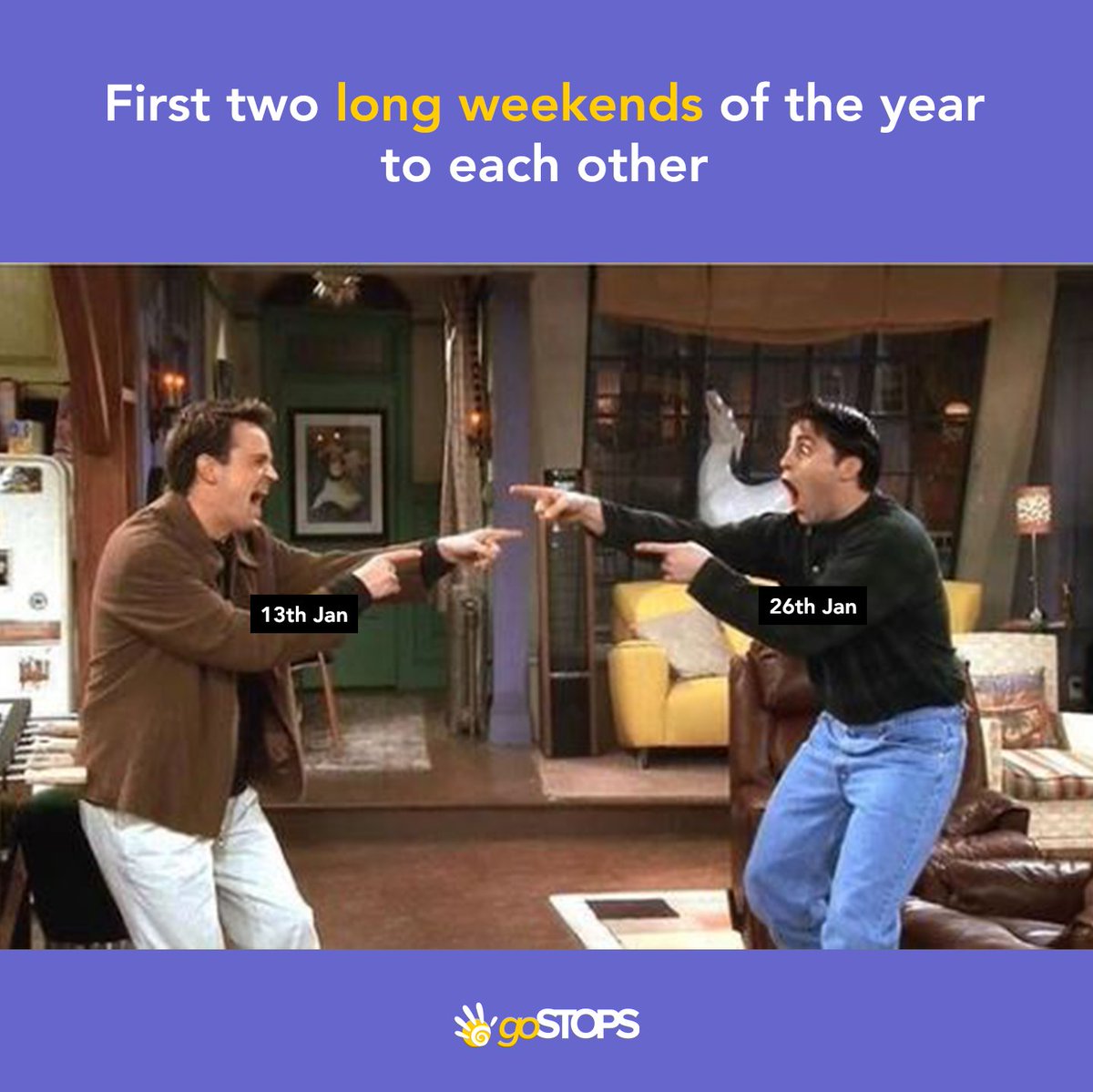 Double the long weekend, double the fun 🍻

#friendsmemes #friends #chandlerbing #joeytribbiani #rossgeller #friendstvshow #rachelgreen #memes #friendstv #friendsreunion #centralperk #funnymemes #friendsedit #goSTOPS #goMOREbeMORE