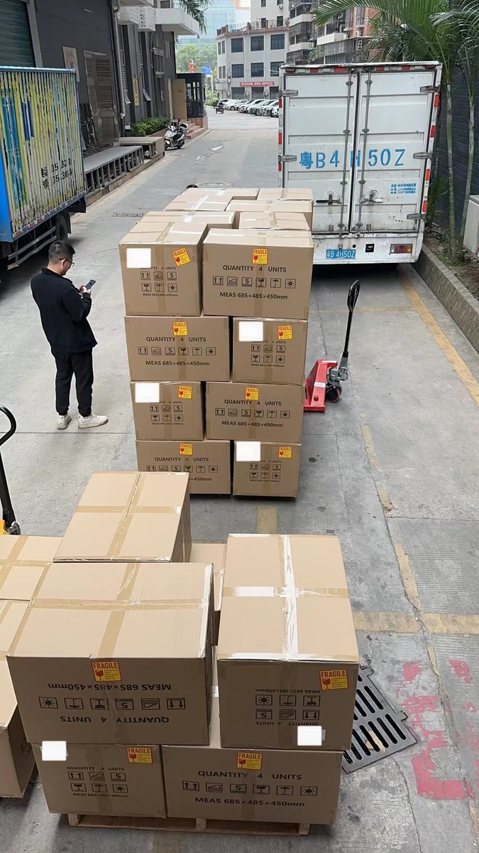Sunany5's tweet photo. Big order shipped out!

2000pcs of Z series POS machines gonna ship to Europe, thank you for choosing Sunany, a reliable service always be promised~

Welcome to contact Roy for your purchase plan：+86 13422857786 https://t.co/FMnEYmUl2v