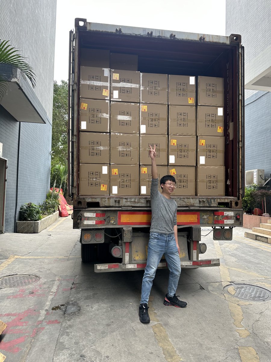 Sunany5's tweet photo. Big order shipped out!

2000pcs of Z series POS machines gonna ship to Europe, thank you for choosing Sunany, a reliable service always be promised~

Welcome to contact Roy for your purchase plan：+86 13422857786 https://t.co/FMnEYmUl2v
