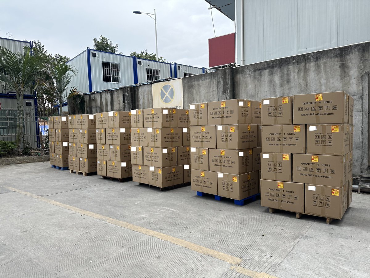 Sunany5's tweet photo. Big order shipped out!

2000pcs of Z series POS machines gonna ship to Europe, thank you for choosing Sunany, a reliable service always be promised~

Welcome to contact Roy for your purchase plan：+86 13422857786 https://t.co/FMnEYmUl2v