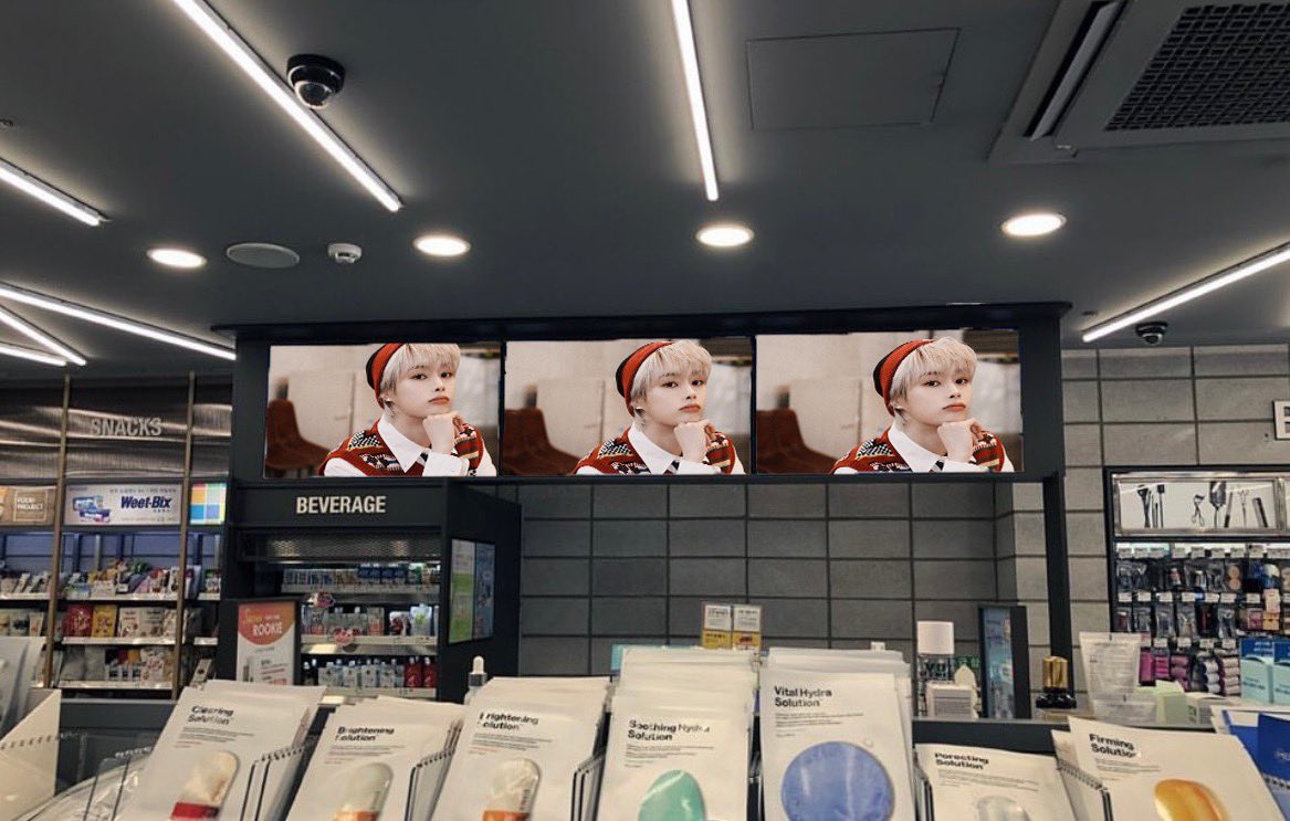 Hanbin_Cloud98's tweet photo. Nếu những món quà sinh nhật dành cho e được xem là sự hào nhoáng, c sẽ dùng khả năng của mình dồn hết hào nhoáng cho e. Phủ ads sn hơn 2280 CH Olive Young toàn Hàn Quốc từ 14 - 20/1. Có 2 ads lớn ở O.Y Gangnam và Myeongdong. #TEMPEST #HANBIN #HAPPYBIRTHDAYHANBIN https://t.co/bL3IK88R6j