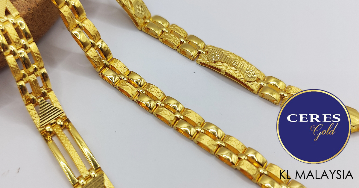 CeresGold's tweet photo. Menβs gold bracelets need that masculine look but, quality cannot be ignored. CERES Gold at Kuala Lumpur in Malaysia, offers Italian quality 916 gold bracelets for men. #GoldBracelet #MensBracelets - CERESGold at: https://t.co/6Qy5WN86k6 https://t.co/fiUzQN05Kc