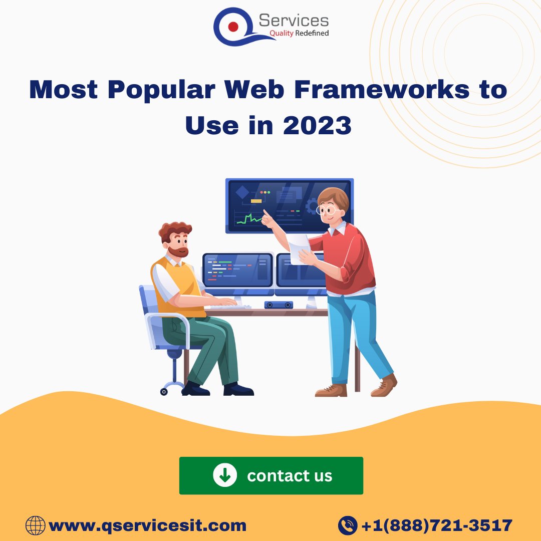 qservicesit's tweet photo. A #framework is a collection of #programming tools.
#QServices #company #developerlife #websitedevelopment #webdeveloper2023 #frameworkweb #webdesign #webapplication #framework
𝐅𝐨𝐫 𝐌𝐨𝐫𝐞 𝐈𝐧𝐟𝐨𝐫𝐦𝐚𝐭𝐢𝐨𝐧:
🌐 : https://t.co/Iol8UvS0BZ
☎️: +1 (888) 721-3517 https://t.co/8rItISlQWv