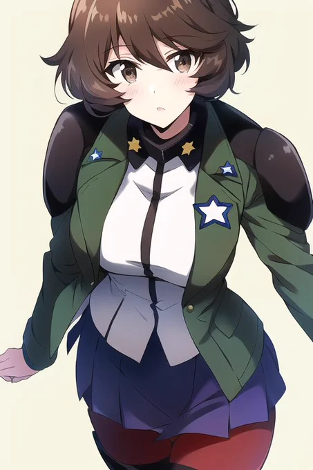 #NovelAI サンダース大に進学したオッドボール三等軍曹! 