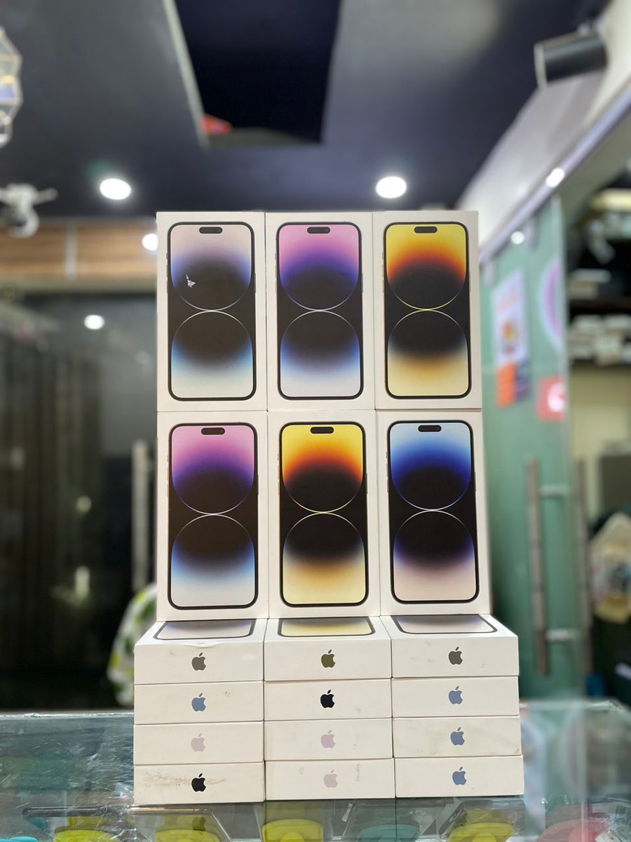 dikaaccessories's tweet photo. IPhone 13 128gb &amp; 256gb, IPhone 13 Pro max 128gb &amp; 256gb. 14 pro max 128gb &amp; 256gb 💯 https://t.co/oWA8gJ6Q65