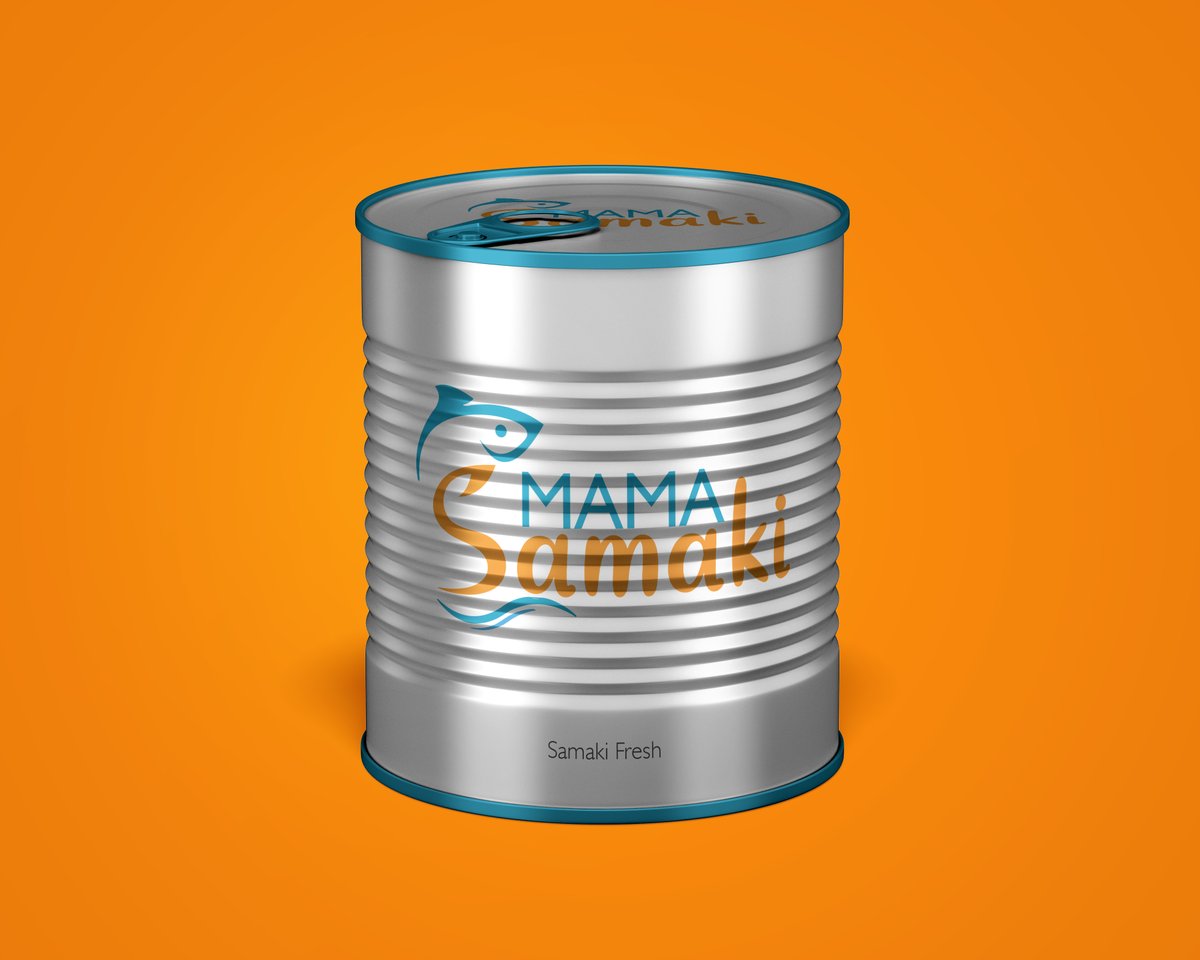 martinosome_'s tweet photo. Mama Samaki logo concept design https://t.co/LGkj3bxr8r