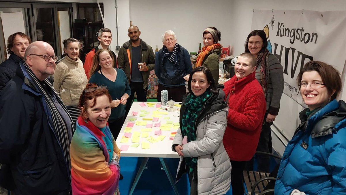 Our first meeting of 2023, with some new volunteers and lots of new ideas! #ClimateEmergency #ClimateCrisis #ClimateAction #KingstonUponThames