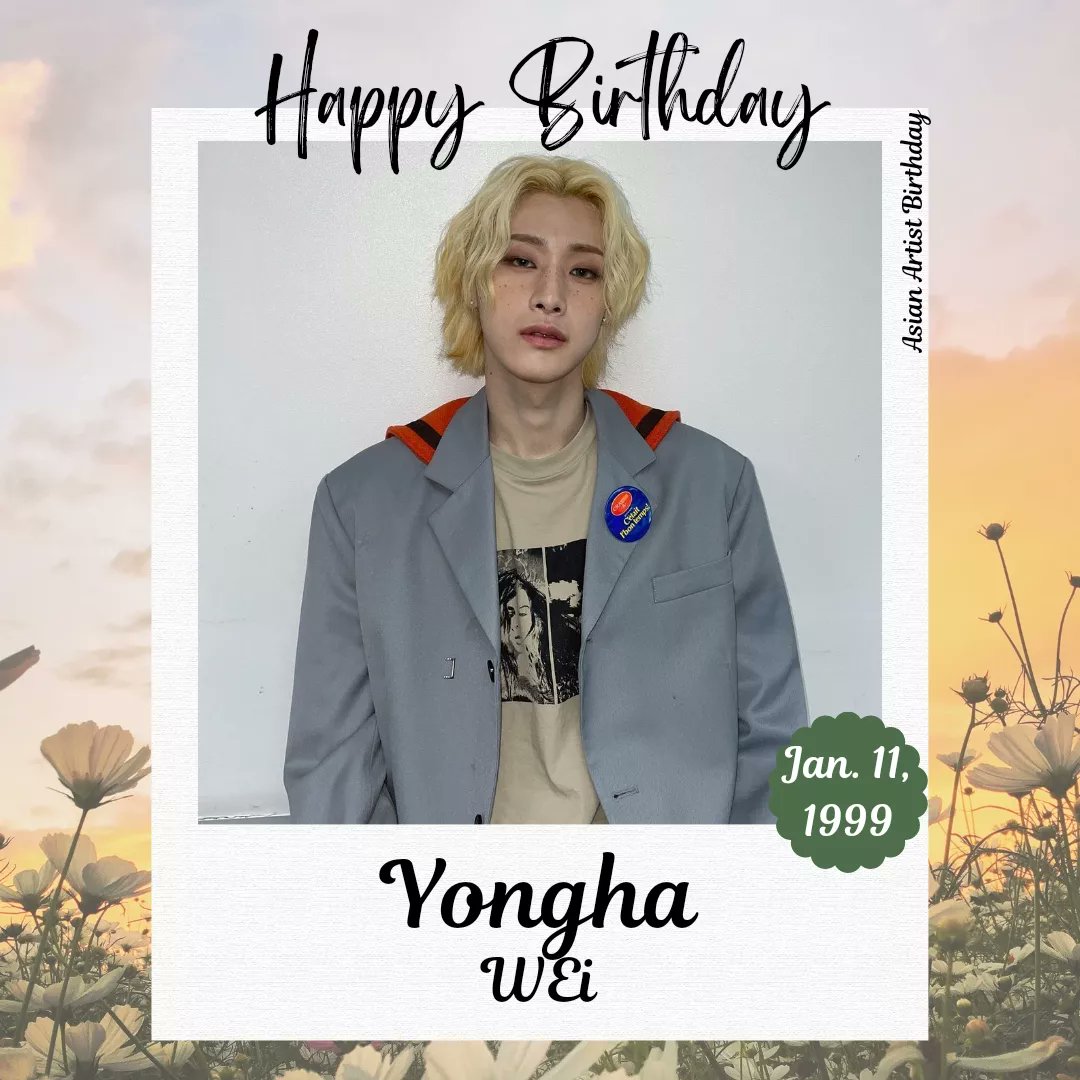 Asian_Birthday_'s tweet photo. Wish you all the best!!
(Feel free to greet them)๐
Happy Birthday Ritz Azul...
#HappyRitzDay #ritzazul
Happy Birthday Yoo Yongha of WEi...
#HappyYonghaDay #yongha #weiyongha
Happy Birthday Lin Yi...
#HappyLinYiDay #linyi
#asianartistbirthday https://t.co/rPkYnYfnUf