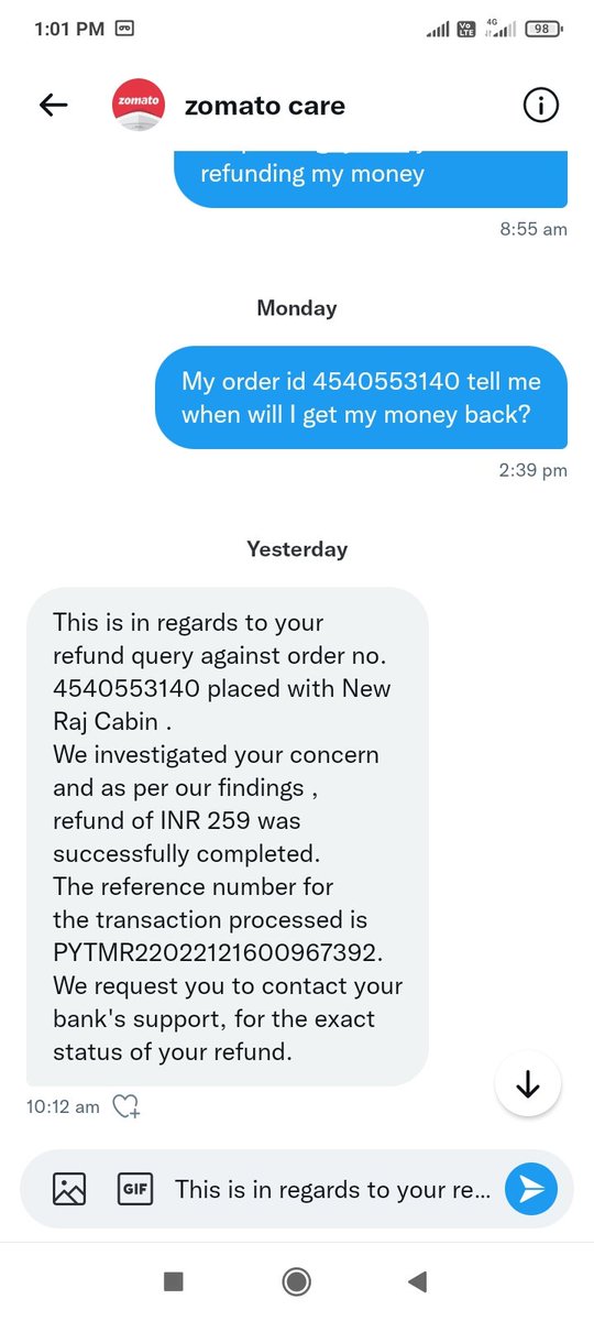 HallaBol3004's tweet image. Pakka chor chutiya ka aulad hai @zomatocare @zomato @deepigoyal nahi to #fake_transaction_id nahi deta chor chutiya ka aulad hai tu log baysaram insan ka paydais.tu logo ka bap kitna hai? Fake transaction id deta hai ? Tu logo ka ma ko v pata nahi hai sayed