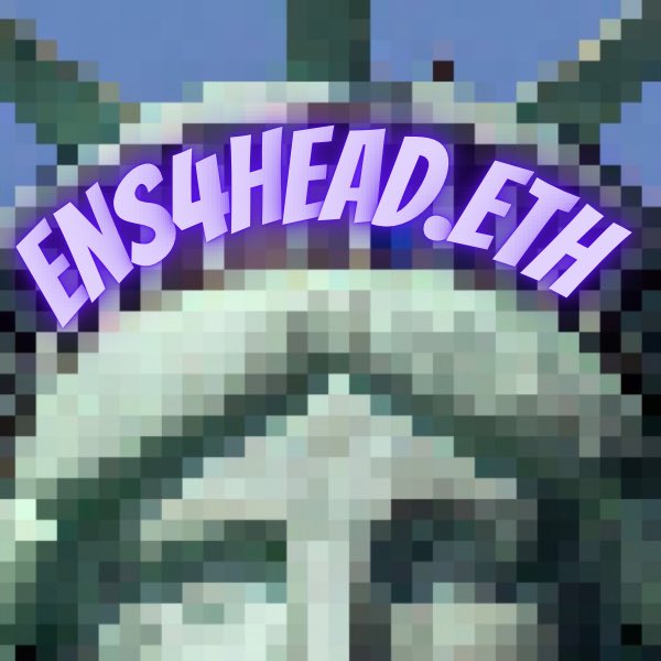 0xpickleball's tweet photo. YO! REVEAL within hours!!! You got your Feets now you need the real web3 ENS 4heads! #ens4heads are going to be your ENS Best friend 4headever! #ens #ensdomains #web3 #nftcollectibles #nftforeheads #WAGMI  https://t.co/jLpRWEBkHO
BUY NOW before you get headbutted! https://t.co/IpYobkuOKU