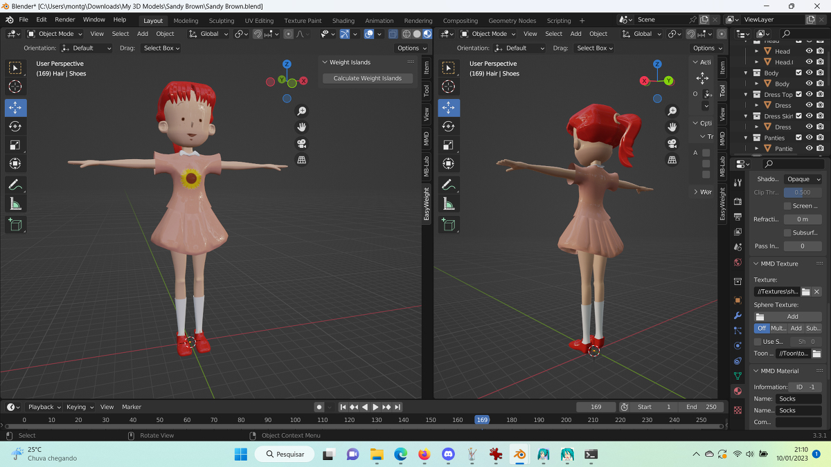 land_dx's tweet photo. Sandy Brown updated #SandyBrown #Noozles #γ΅γγγͺγ³γ’γ©γγͺγ³γγΌ #blender #blender3d #wip https://t.co/X3GmrtSIOj https://t.co/8pPsJMov9U