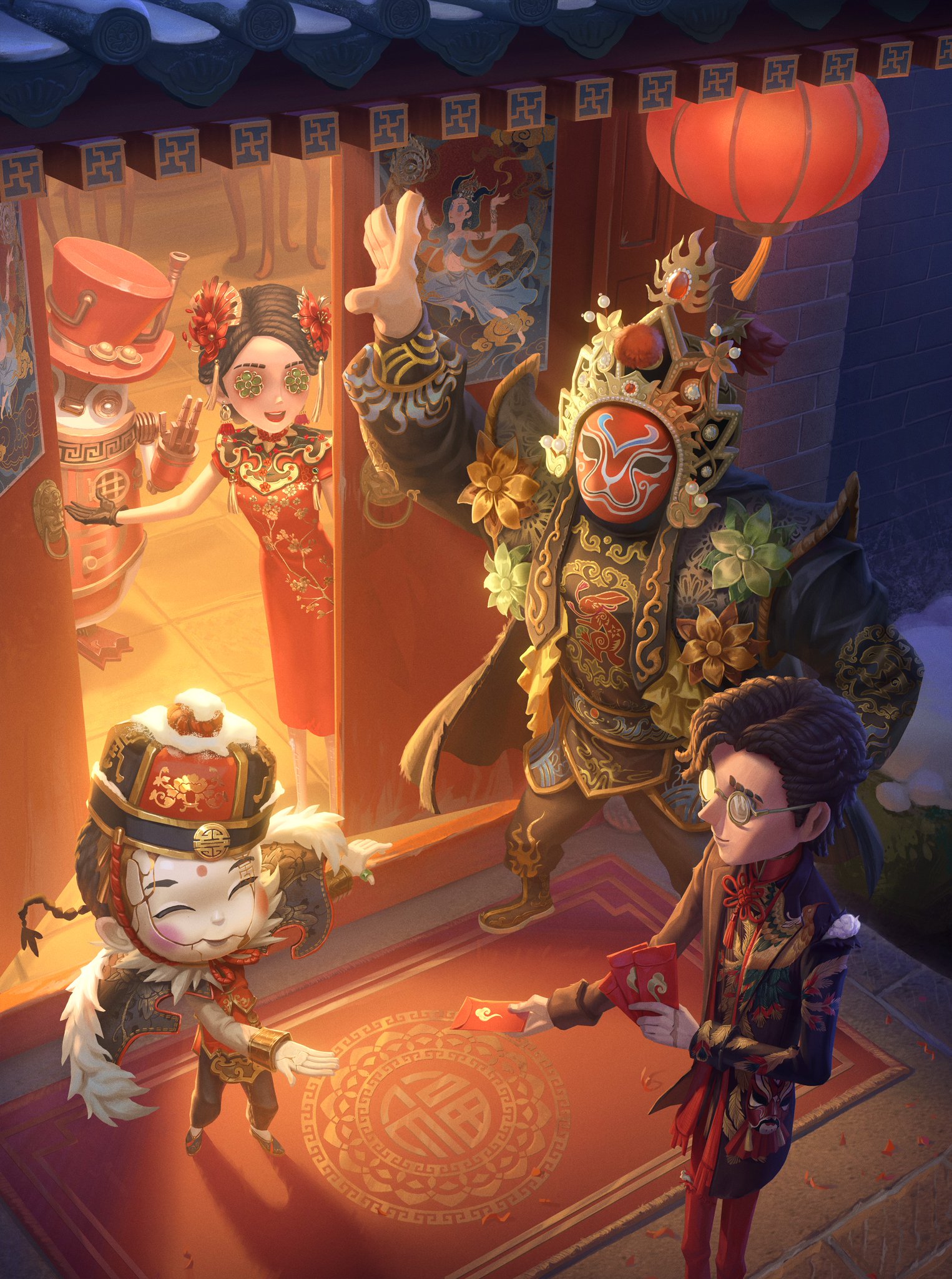 通*様 IdentityV illustration collection Identity V Official Art Works Game Illustration Book From