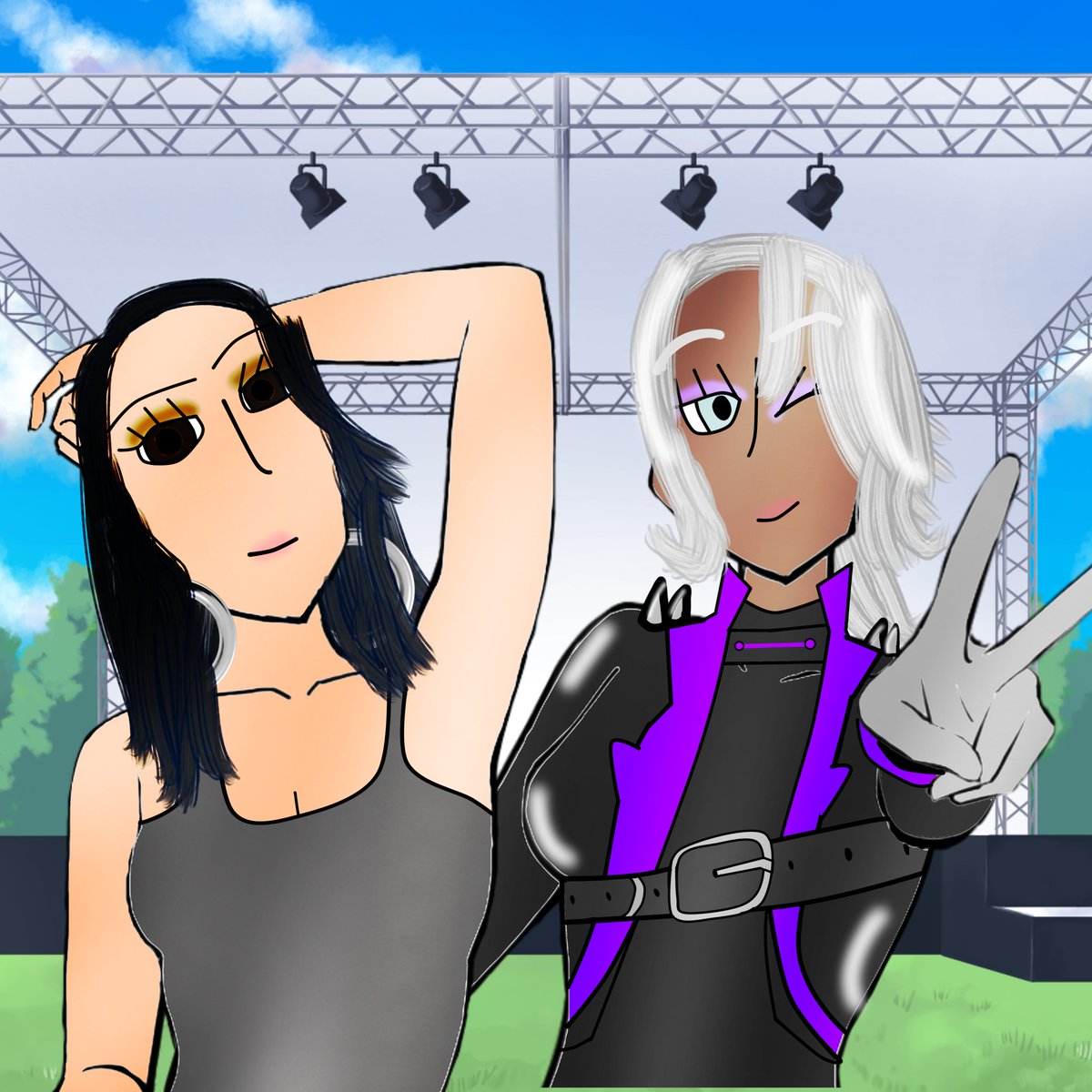 ashzavok's tweet photo. Non-taker and the Blackmailer
(Eno x Ashley Hamptons) #maskmaster #gameloftclassic #synostone #synostoneprime https://t.co/5qXvGF995r