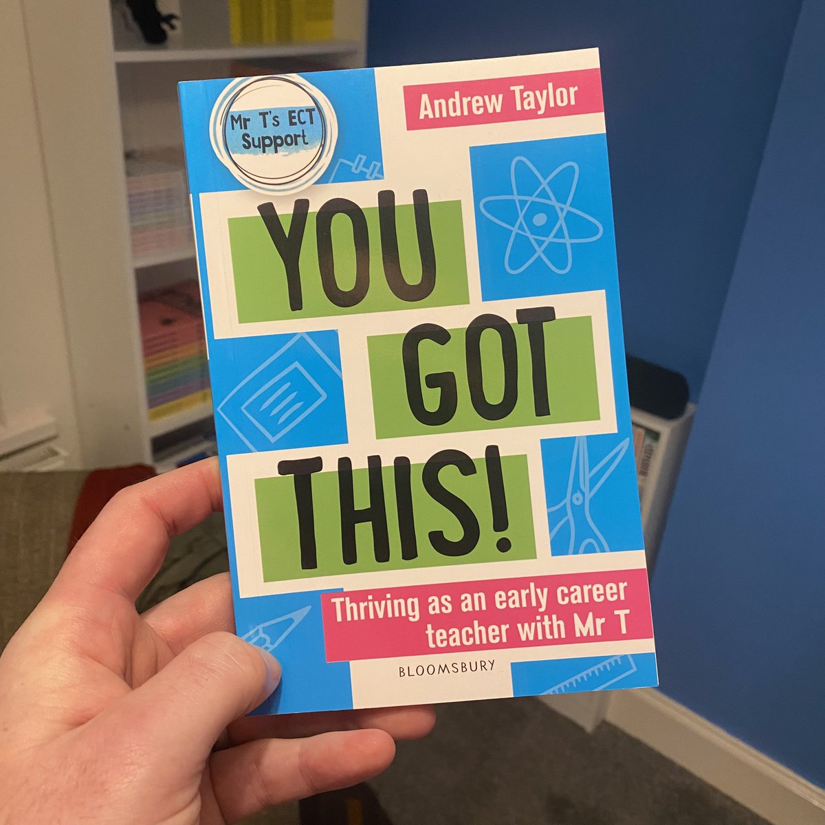 🔥📚 Win this book! You Got This by <a href="/MrTs_NQTs/">Mr T's NQT/ECT support 🙋🏻‍♂️</a> perfect for NQTs and ECT’s! Winner Friday 9pm! To enter, just post your beat ‘You Got This’ GIF 🤣🔥🤣🔥🤣 Good luck! #nqt #ect #scitt #rqt #teaching 
<a href="/BloomsburyEd/">Bloomsbury Education</a>