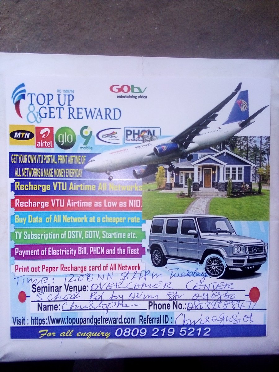 agusinc77's tweet photo. OH YOU HAVEN'T GOTTEN YOUR VTU DATABASE APP, WHAT ARE YOU WAITING FOR? IS IT WHEN THE SUPER RICH GRABS IT ALL BEFORE YOU WAKE UP? ASK ME HOW?  @ +2348092195212 https://t.co/kVVnoHmXmD