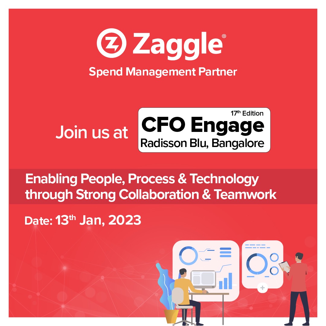 zaggleapp's tweet photo. We are delighted to share that Zaggle is the Spend Management Partner for the 17th Edition of #CFOEngage, January 13th, at Radisson Blu, Bengaluru.
#Zaggle #SpendManagement #CFO #ProgramicAsia #Event2023 #Finance #FinanceConference #Sponsor #Conferences #Roundtable #Bengaluru https://t.co/yJQ2y7rt7d
