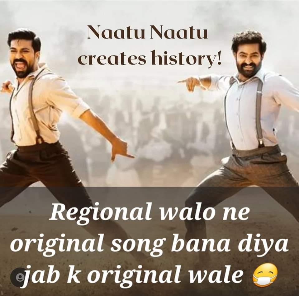 iSunilPal's tweet photo. #Congratulations #RRR for #GoldenGlobal #Award 🥰🙏❤️ https://t.co/iPsFdXijo7