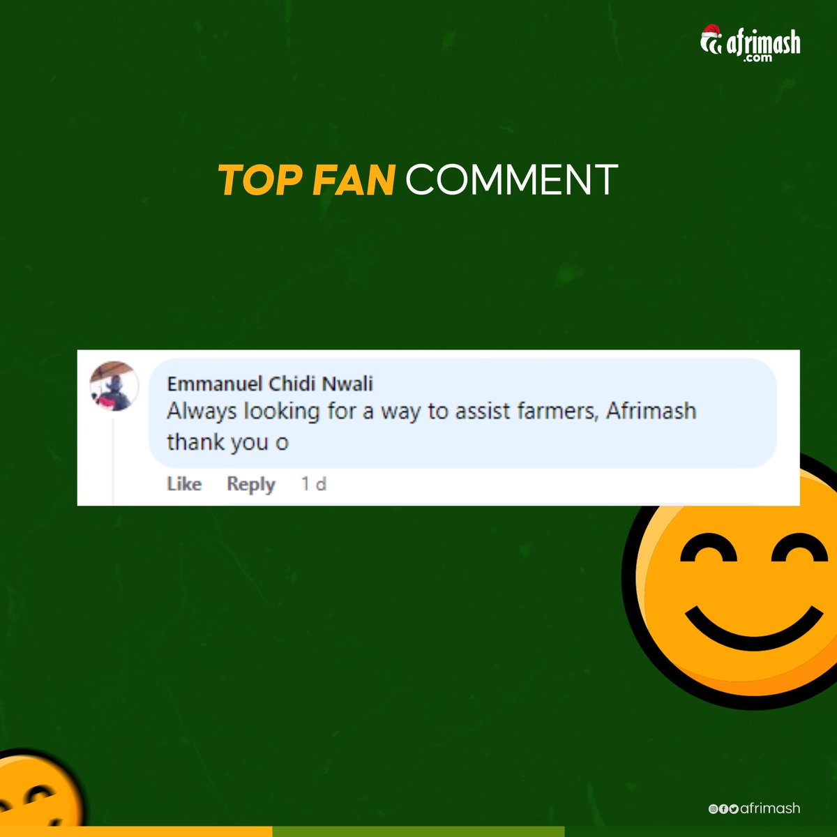 afrimash's tweet photo. The best part of any business happens when a new customer review arrives.
We love hearing from you! Thank you to everyone who takes the time to rate and send in a review.
#afrimash #farminput #customerreview #farmsupplies #farmsupport #farmersinnigeria #agritech #ecommerce https://t.co/syHR2Rc4pF