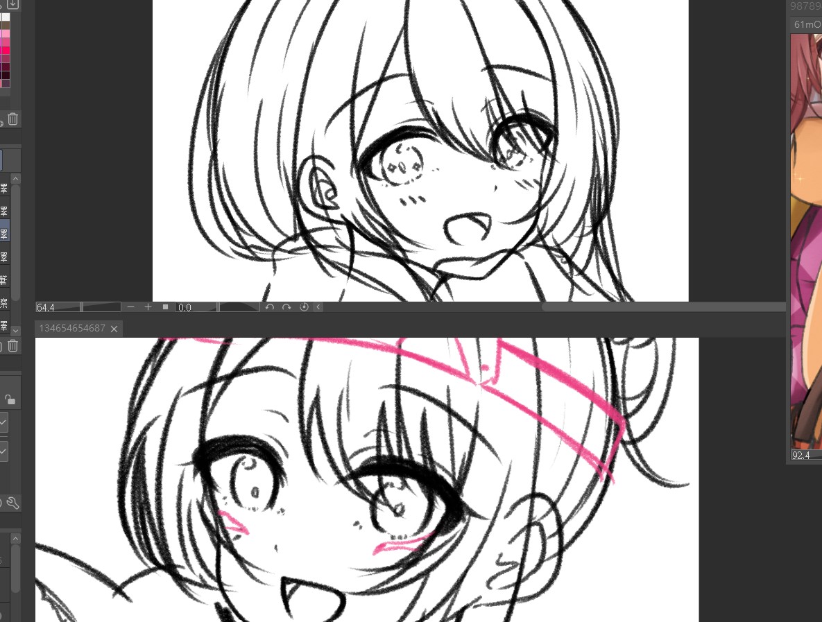 fanboxは絵を描くします。👀 