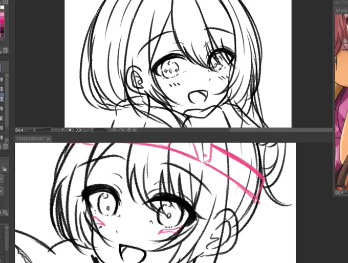 fanboxは絵を描くします。👀 