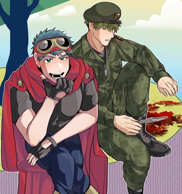10年ぶりぐらいに描いた 英軍 