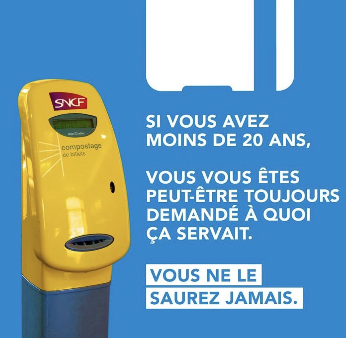 alainkrakovitch's tweet photo. Les composteurs de billets dans nos gares sont devenus comme les cabines téléphoniques dans les rues vers les années 2000…boudés, car devenus inutiles. Le digital a pris le dessus. Rendons leur un dernier hommage avant déboulonnage 🙂
#ebillet #simpllicite #fluidite https://t.co/RyI1OOYZ1g