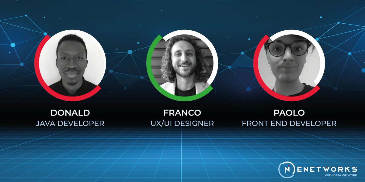 enetworkssrl's tweet photo. Diamo il benvenuto a tre nuovi eN-Worker!
Nel mese di dicembre sono entrati nel team eNetworks Donald e Paolo, che fanno parte della nostra eN-Community Sviluppo. Franco, invece, di quella Design!
Welcome on board!
#eNetworks #withdatawework #enlife #enworker https://t.co/OCCxeiKxll