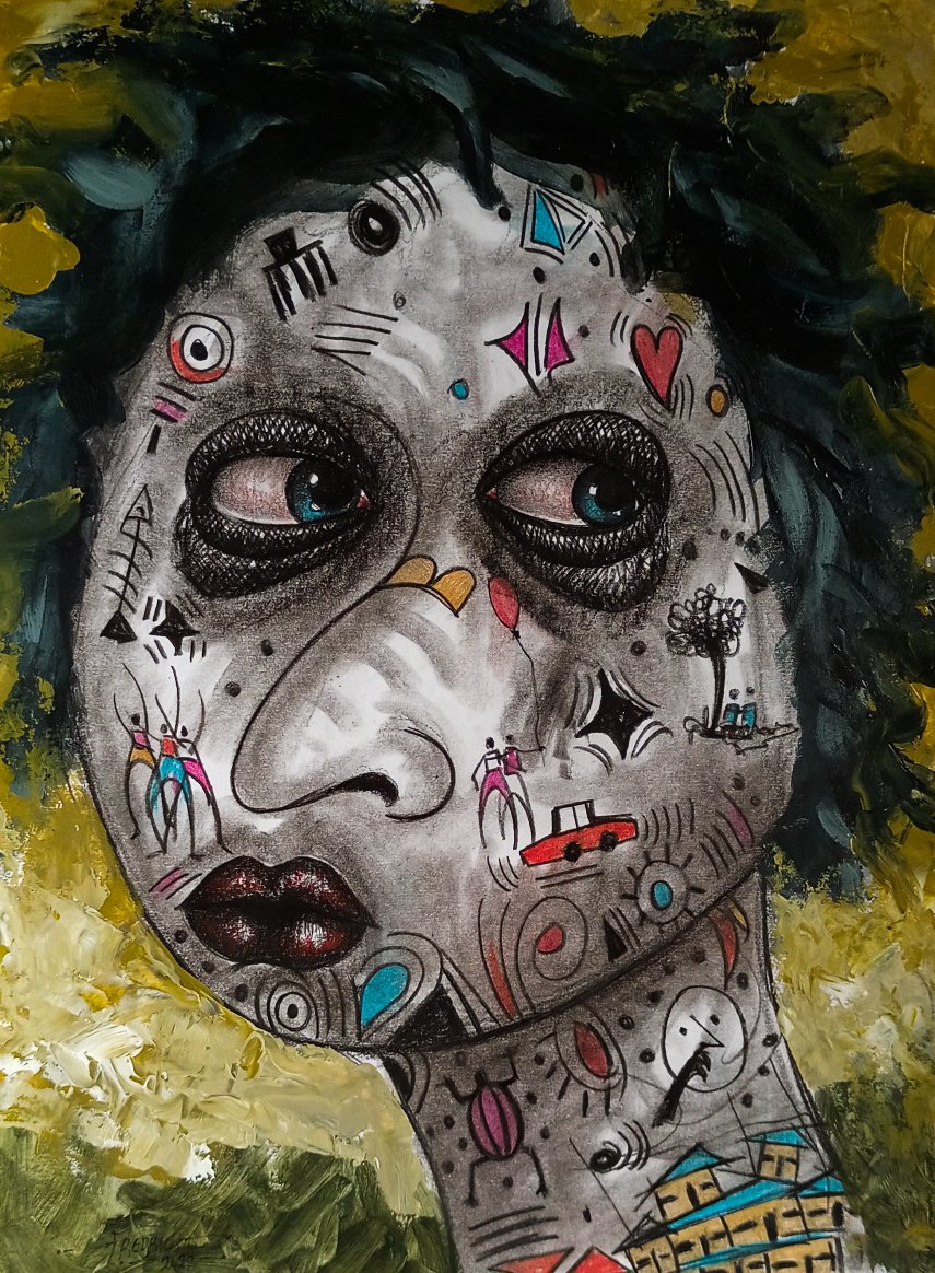 fredartworld's tweet photo. Woooow another auction just got started by @dat_a_bstract on "Remember Me" from my Emotions and Memories series. Thanks so much king 👑.
Link to series below 👇🏿👇🏿👇🏿👇🏿👇🏿 https://t.co/ggG0hkJG5m