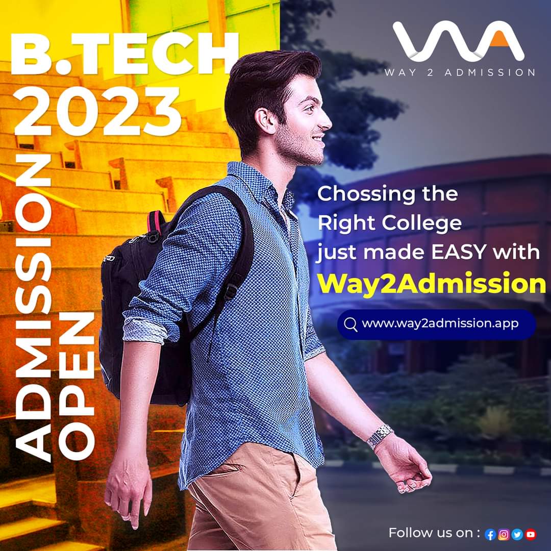 Way2Admission1's tweet photo. #BTech #studentcareercounseling #engineer #engineering #topranked #admission #admission2023 #admissionguidance #btechstudents #toprankedcollege #careercounselor #kolkata #way2admission #btechcollege #college #collegeadmissions #collegestudent #btechcourse #guidance https://t.co/86SOoot1Uz
