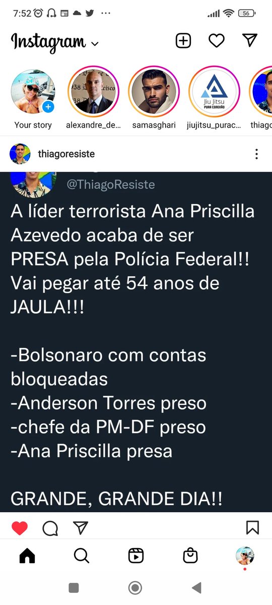 Grande dia. #BolsonaroCovarde #BolsonaroFujao #BolsonaroNaCadeia2023 #SuperXandao #LulaEoBrasilSubindoARampa #LulaEstamosContigo