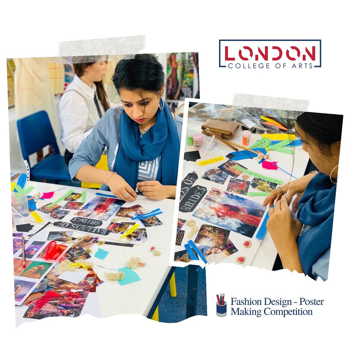 capitaldxb's tweet photo. Have a glimpse at the poster-making competition by our Fashion Design students based on the theme to recreate a Fashion Magazine cover page according to a designer's mind/ ideas.

 #fashiondesign #fashion #postermaking  #fashiondesigntips #capitaldxb  #mydubai https://t.co/gLDyQO48D6