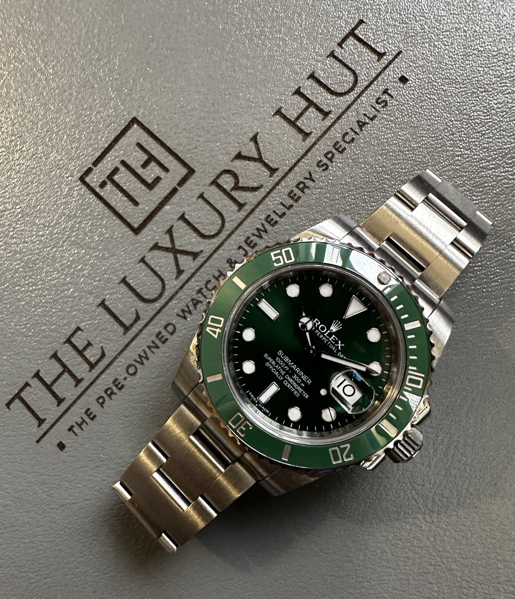 TheLuxuryHut_UK's tweet photo. Going live on the website this week. π₯π₯
.
#rolex #rolexhulk #hulkwatch #london #uk #hattongarden #watchdealer #watches #theluxuryhut https://t.co/kVwPleIypL